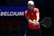 David Goffin at the 2023 United Cup.